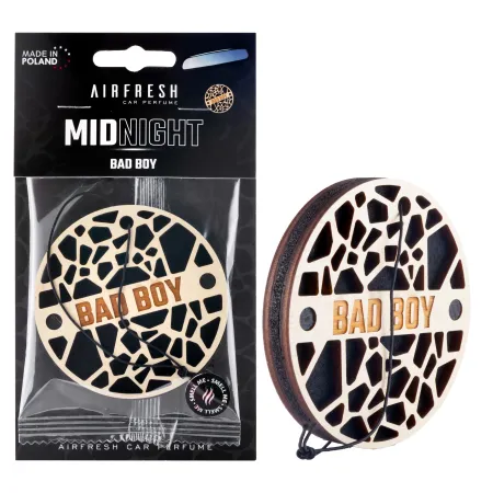 MIDNIGHT Bad Boy – drewniany zapach do auta